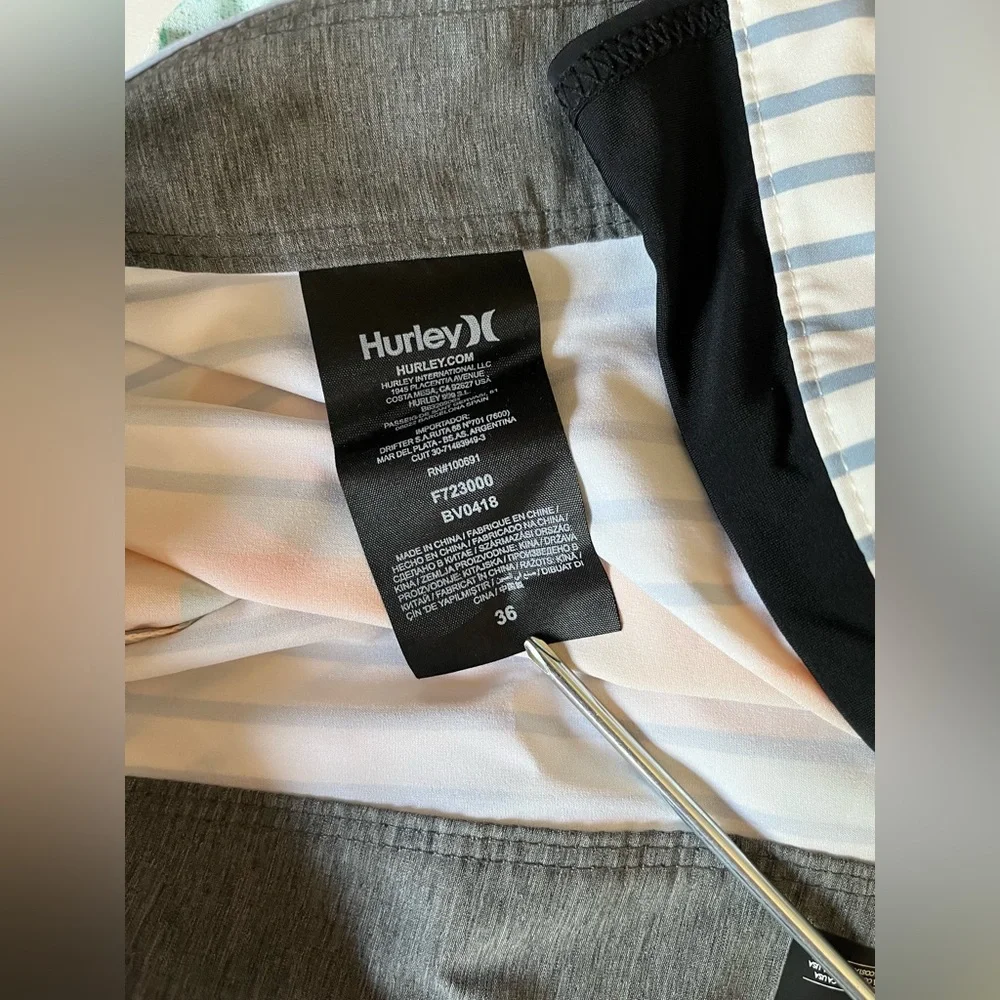 NWT Hurley Men's Phantom Aloha Twist 18